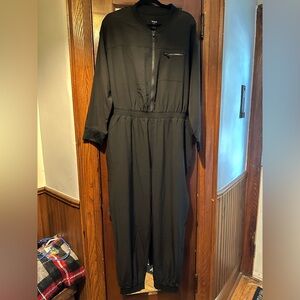 Old Navy Stretch-tech Dry Long Sleeve Zipper Jumpsuit